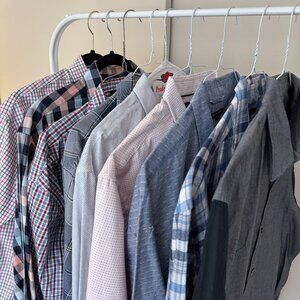 Men's Banana Republic Long Sleeve Shirts - Bundle of 9